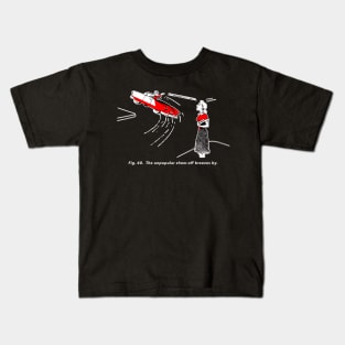 Sportsmanlike Driving: The Show Off (White Border) Kids T-Shirt